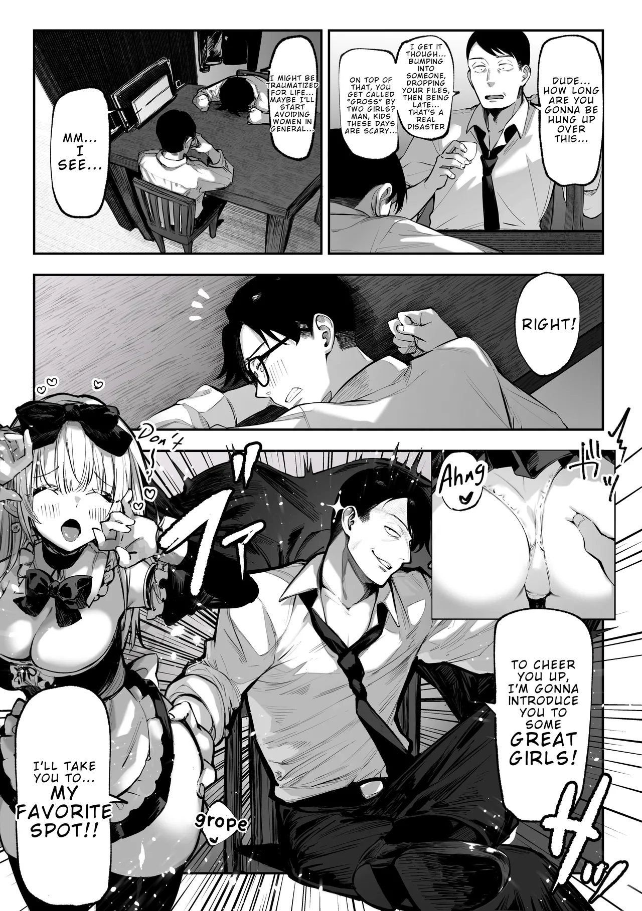 Hentai Manga Comic-If You Win, I'll Do Anything You Want-Read-11